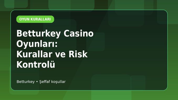 Betturkey Casino Sitesinde E-Spor Ayrımı için açıklayıcı konu görseli